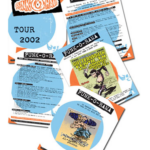Brochure created for a small record label