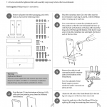 Piano bench setup guide (page 1 of 2)